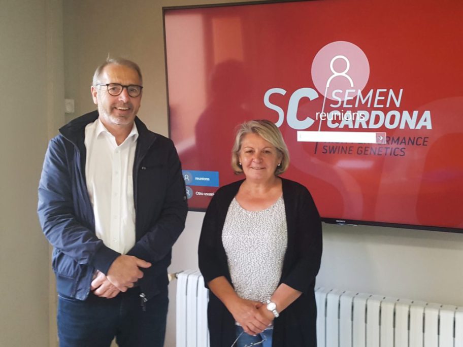 Hatting CEO visits Semen Cardona headquarters