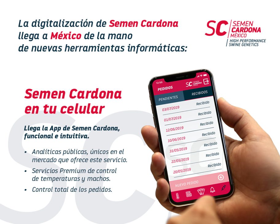 Semen Cardona México estrena su nueva App para clientes